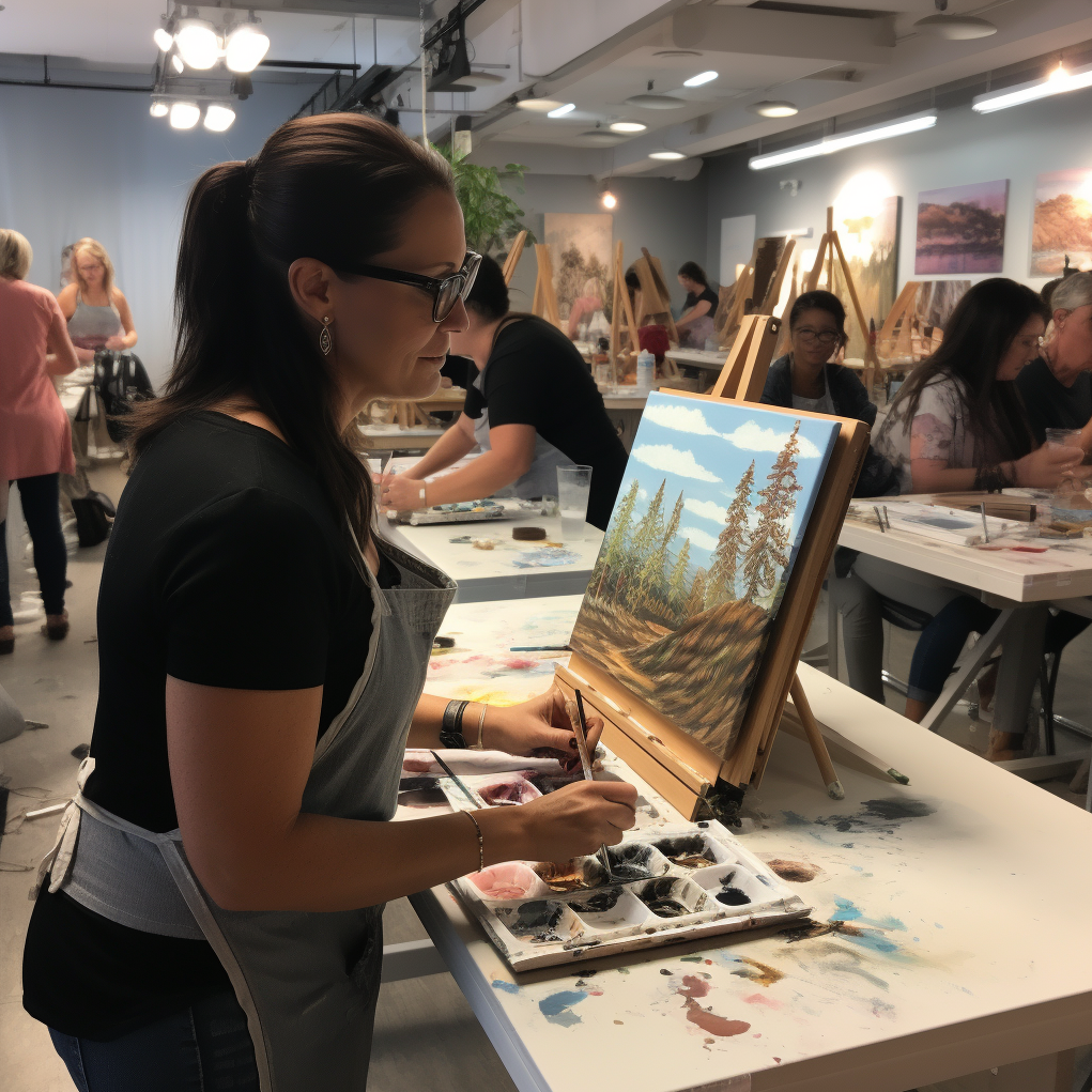 Oil Painting Class - Monday 6pm-9pm (Discounted Set of 4 Classes)
